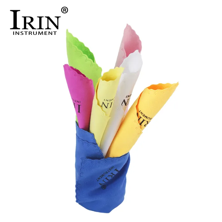 IRIN%207%20Pcs%20Microfiber%20Musical%20Instrument%20Colorful%20Cleaning%20Cloth%20For%20Guitar%20Piano%20Saxophone%20Flute%20Clarinet%20Trumpet%20Universal%20-%20Image%205