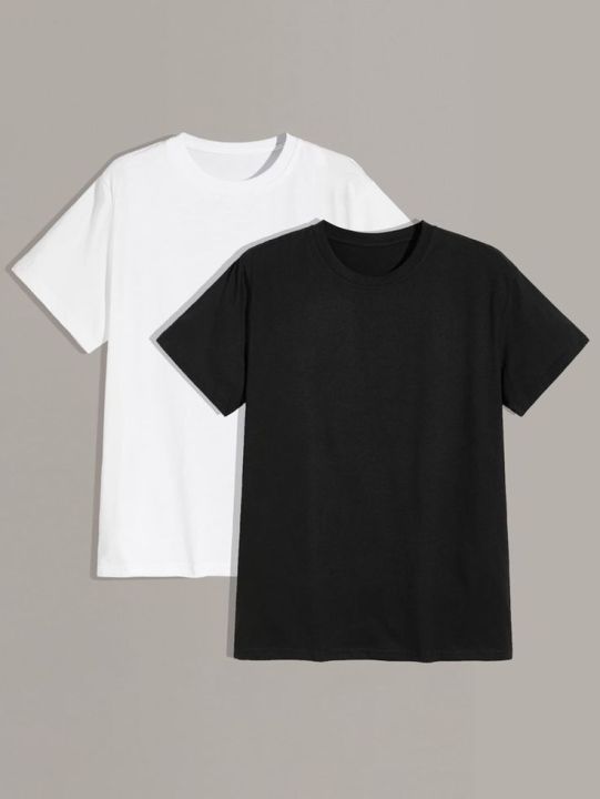 combo pack of 2 short sleeve t-shirt for men