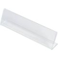 Acrylic Office Desktop Sign Display Name Price Business Card Label Nameplate Table Number Holder Stand. 