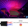 Mini Led Double Headed Roof Starry Night Light Car Atmosphere Projector Usb  Light Home Auto Decorative Lamps Accessories. 