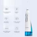 Hangsun Water Flosser Cordless Oral Irrigator Rechargeable Dental Water Jet HOC700 for Teeth Braces with 300ML Water Tank and 4 Jet Tips for Travel & Home Use. 