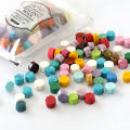 100Pcs Octagon Sealing Wax Beads Multicolor Envelope Stamp Wax Beaded DIY Lovers Craft Wedding Invitation Envelop Gift Wrapping. 