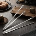 StainlessSteel FoodClipsKitchen Clips Korean Barbecue Tweezers Extended Barbecue Clips Suitable for Home Vegetable/meat Barbecue. 