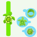 Cartoon Children Watches Baby Study Look The Time Toy Bracelet Kids Slap Watch for Boys Girls Birthday and Christmas Gift Clock. 