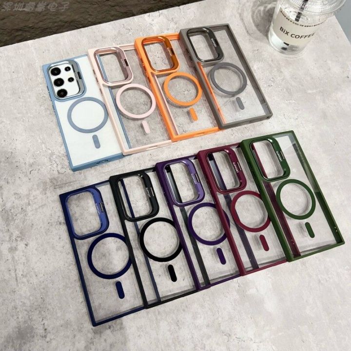 %F0%9F%87%B9%F0%9F%87%AD%F0%9F%94%A5Newest%F0%9F%94%A5Samsung%20Galaxy%20s24ulta%20s23ultra%20S24%20plus23%20plus%2024%2023%20transparent%20hard%20pc%20back%20case%20MagSafe%20case%20with%20camera%20lens%20-%20Image%208