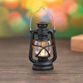 10cm Mini LED Retro Pony Lantern – Glowing Candle Night Light for Dollhouse, Home Decor & Gifts. 