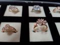 high qulity china gold rings and silver rings. 