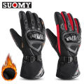 Suomy Winter Motorcycle Gloves Windproof Waterproof Guantes Moto Men Motorbike Riding Gloves Touch Screen Moto Motocross Gloves. 
