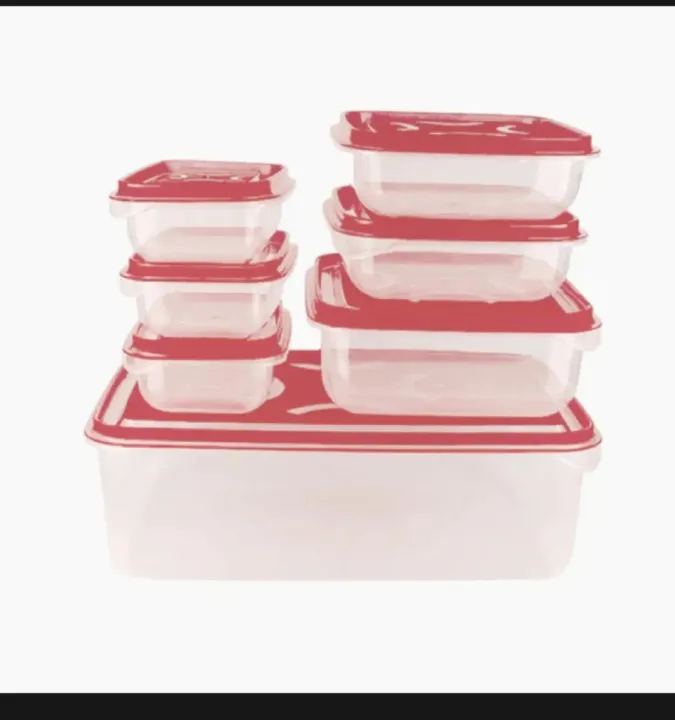 7%20Pcs%20Thumb%20Lock%20Food%20Storage%20Containers%20Set,%20Stackable%20IKEA%20Style%20Plastic%20Kitchen%20Boxes%20with%204000ml%20Capacity%20-%20Image%204
