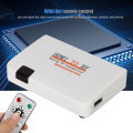 Adapter Box Converter HDMI to RF HDMI to RF Coaxial Converter Adapter Box Support 480I/480P/576I/576P/720P/720I/1080I/1080P. 