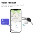 Mini GPS Tracker Smart Tag Compatible with iOS Find My APP Global Locator Anti-lost Finder for Car Pet Keys Wallet Suitcase iTag. 