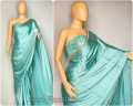 satin silk saree with lase Jacket Piece. 