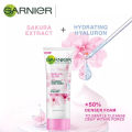 International Thailand Product Garnier Sakura Glow Glowing Face Wash Used For Male /Female.. 100 Ml.