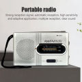 BC-R21/961/962 Mini Radio AM FM Battery Operated Portable Radio Best Reception Longest Lasting For Running Walking Home Soundbox. 