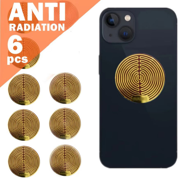 Anti Radiation EMF Protection Shield Sticker for iPhone Smartphone  Phone Laptop Computer iPad Bluetooth Electronic.
