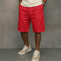 Summer Mens Solid Cotton Short Pants Lightweight Gym Man Casual Oversize Linen Pants Men Jogger Beach Hawaiian Loose Short Man. 
