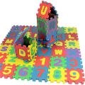 New ABC Alphabet Foam Puzzle Mat For Kids Small made china 9/9 inch 6ps sheets. 