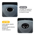 Carbon Fiber Car Steering Wheel Emblem Badge Sticker Glue Trim Decals For Toyota Corolla Rav4 CHR Auris Camry Prius Yaris. 