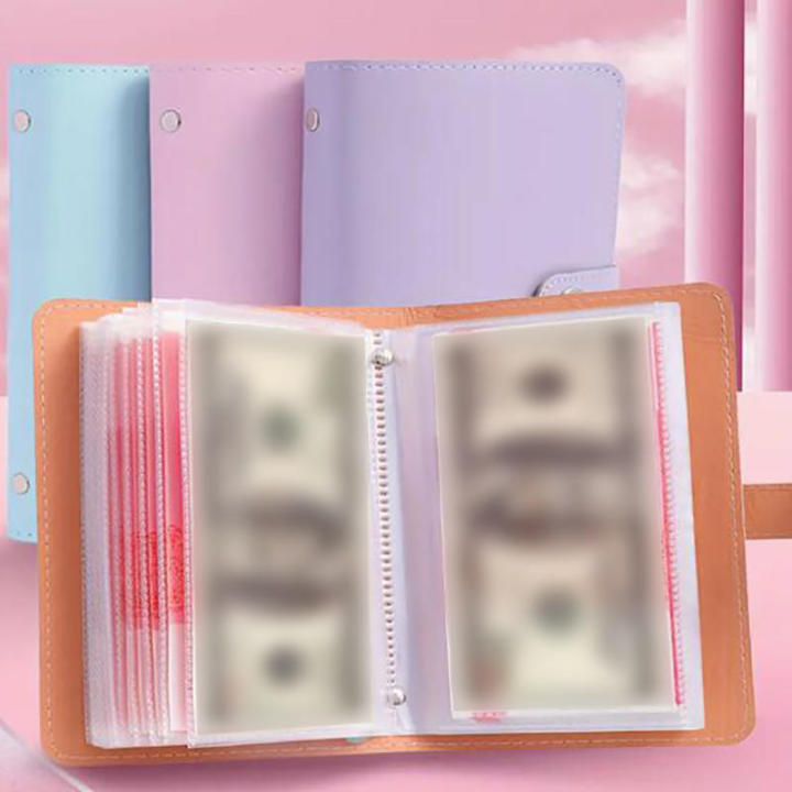 Money Note Book 100Envelopes Money Saving Reusable Challeng Saving Money Notebook ...