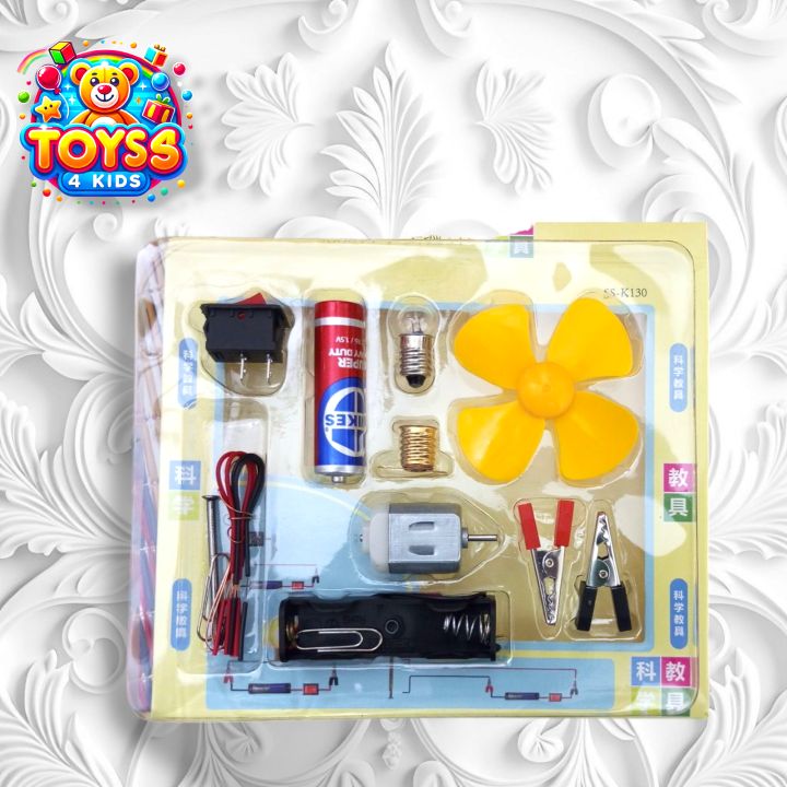 Educational DIY Circuit Conductor Science Experiment Kit with Light ...