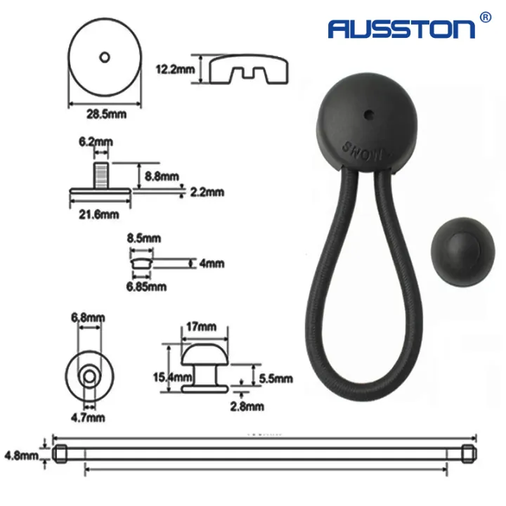 Truck%20Tie%20Down%20Kit%20Fastener%20Bungee%20Shock%20Cord%20Cover%20Clip%20Bungee%20Loop%20With%20Knob%20for%20Marine%20Boat%20RV%20Caravan%20Truck%20Car%20Cover%20-%20Image%205