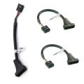 USB 3.0 to USB 2.0 Converter 20 Pin Male to 9 Pin PC Motherboard Female Data Cable Adapter Extend Cord for PC Computer. 