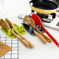 Kitchen Spoon Holders Fork Spatula Rack Shelf Organizer Plastic Spoon Rest Holder Non-slip Spoons Pad Kitchen Utensil - Oven Cover - kitchen rack. 