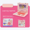 Simulation Notebook Computer Toy with Light Music Cartoon Characters Children's Enlightenment Multi-function Electronic Laptop. 