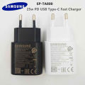 Samsung 25W PD Super Fast Charging (USB type-C)
Power Adapter.