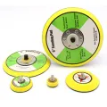 1- 6 Inch Backing Pad Polishing Sanding Disc Backing Pads Hook And Loop For Pneumatic Sander Grinding Polishing Tool. 