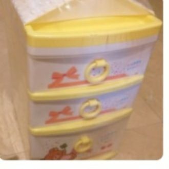 3-Drawer Plastic Storage Cabinet (LX-633)