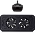 USB Radiator Fan Accessories for Valve Index, VR Headset Cooling Fan, Reduces Heat and Extends Valve Index Lifespan, Anti-Fog & Anti-Sweat Cooling Solution for VR Gaming, Plug & Play USB-Powered Radiator with Easy Switch Control. 