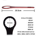 ZTTO Bicycle Bottom Bracket Install Repair Tool DUB BB Wrench Spanner 44mm 46mm 16/24 Notch For IXF BB51 BB52 BBR60 MT800 DUB. 