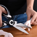 Multi Functional Stainless Steel Household Kitchen Scissors For Cutting Vegetables, Chicken Bones, Fish, And Other Tools. 