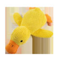 Pet Plush Toy Dog Calming Duck Companion Sleeping Duck Toys Chew Toy Durable Squeaky for Puppy Pet Teeth Cleaning Chew Pet Toy.
