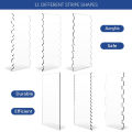 2pcs Acrylic Cake Scraper Set Decorating Contour Stripe Cake Comb Saw Tooth Smoother Buttercream Frosting Scraper cake tools.