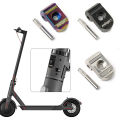 Stainless Steel Folding Hook For Xiaomi 1S Pro M365 Electric Scooter Kickscooter Hinge Reinforced Bolt Lock Screw Parts. 