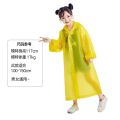 Eva CHILDREN'S Raincoat Transparent Non-one-time Thickening Waterproof Portable Outdoor Boys and Girls Hiking Camping Poncho. 