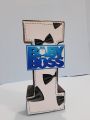 Block Letters (PRICE FOR 1 LETTER) Name on Boss Baby theme for Kids/ Children Birthday Parties | Block Letters for Birthdays (Card board). 