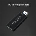 4K USB 3.0 Video Capture Card USB 2.0 HDMI-compatible Game Grabber Box for PS4 DVD Camera PC Recording Video Live Streaming. 