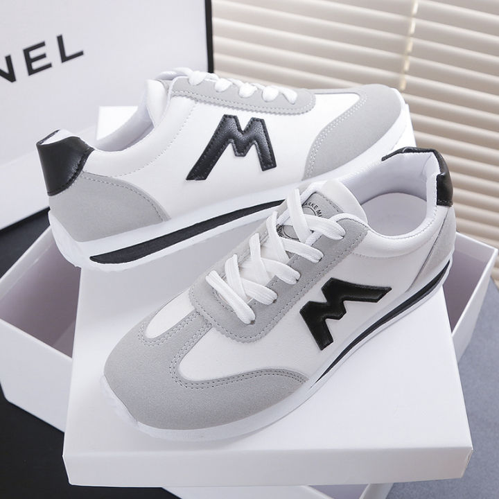 New%202024%20Women%20Casual%20Walking%20Shoes%20Summer%20Flat%20Lace%20Up%20Leather%20High%20Quality%20Sneakers%20Fashion%20Flat-Bottomed%20Female%20Gump%20Sneakers%20-%20Image%202