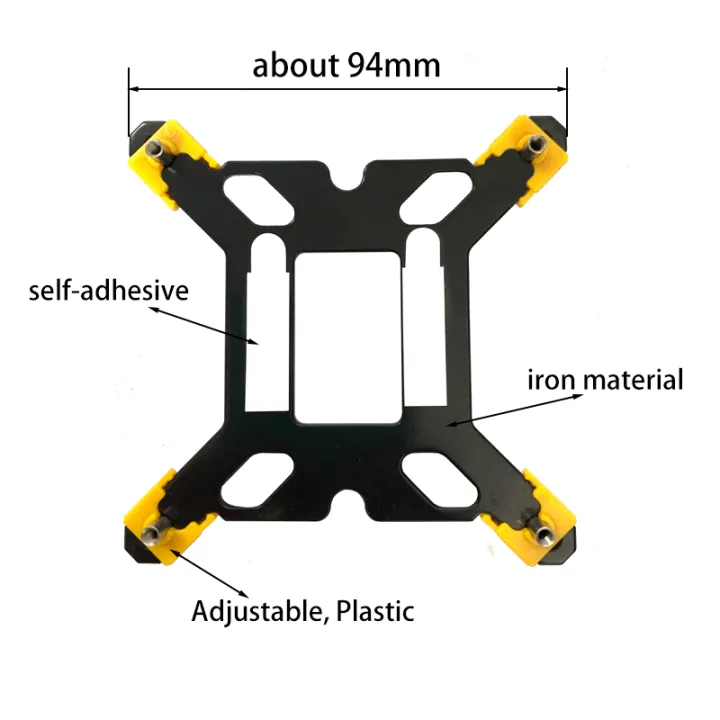 CPU%20Cooler%20Backplane%20Holder%20Base%20a%201700%20Adjustable%20Backplate%20Bracket%20for%20Intel%20a%201150/1511/1155/1156/1366/1200%20-%20Image%204