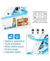 w
Astronaut Space Slide Track Racing Toys for Kids - Small Space Cartoon Stair Climbing Toys for Kids, Escalator Toy with Lights and Music - 3 Space Cartoon Toy Included. 
