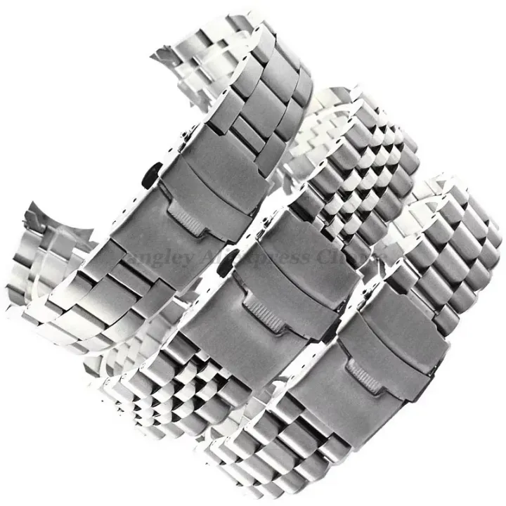 316L%20Solid%20Stainless%20Steel%20Strap%20for%20%20SKX009%20Jubilee%20Bracelet%20Curved%20End%20Men%20Watch%20Accessory%2018mm%2019mm%2020mm%2021mm%2022mm%2024mm%20-%20Image%202