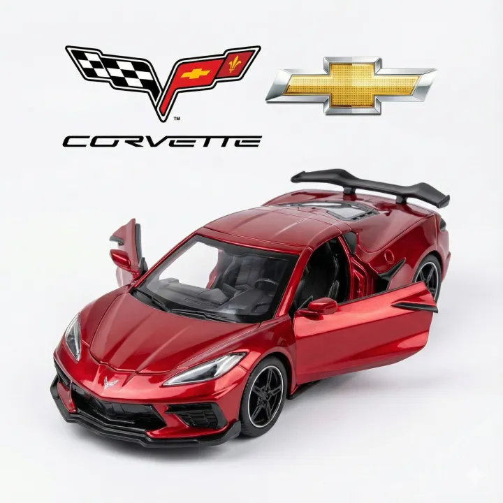 MSZ%201:34%20CHEVROLET%20CORVETTE%20C8%20Z06(2024)%20ALLOY%20DIE%20CAST%20OFFICIALLY%20LICENSED%20SCALE%20MODEL%20CAR%20TOY%20CAR%20SIMULATION%20PULLBACK%20FEATURE%20-%20Image%202