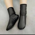 PU Leather Socks (Mozy) Rexine Stuff For Unisex. 