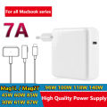 Power Adapter For Macbook Air Pro 45W 60W 85W Magsaf*3 2 1 Magnetic Charger A1398 Compatible with Macbook chargers Type c PD 96W.
