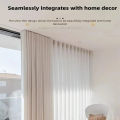 Ultra Thin Self-adhesive Curtain Track Set No Drilling Silent Sliding Rail Ceiling Or Wall Installation For Bathroom Cabinets Ro. 