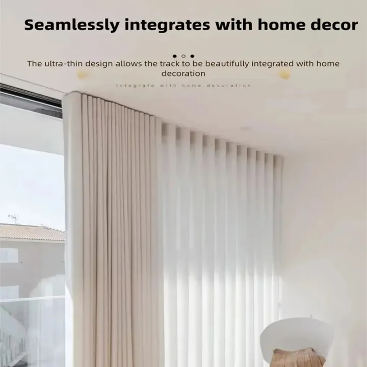 Ultra%20Thin%20Self-adhesive%20Curtain%20Track%20Set%20No%20Drilling%20Silent%20Sliding%20Rail%20Ceiling%20Or%20Wall%20Installation%20For%20Bathroom%20Cabinets%20Ro%20-%20Image%205