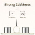 Luxury Metal Mobile Phone Socket Holder Universal 360 Degree Rotation Finger Ring Support Magnetic Car Bracket Stand Accessories.